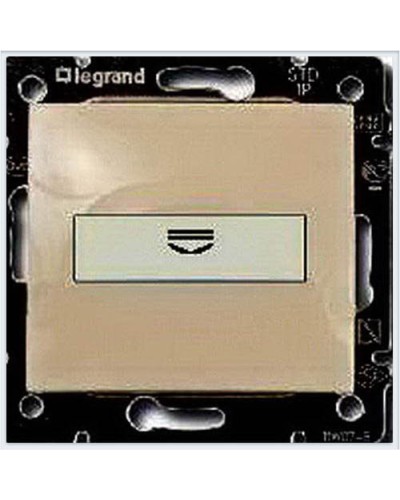 Выключатель c картой 10А слоновая кость Valena Legrand 774134 в Коврове Аксессуары для кабель-канала Pintop.ru