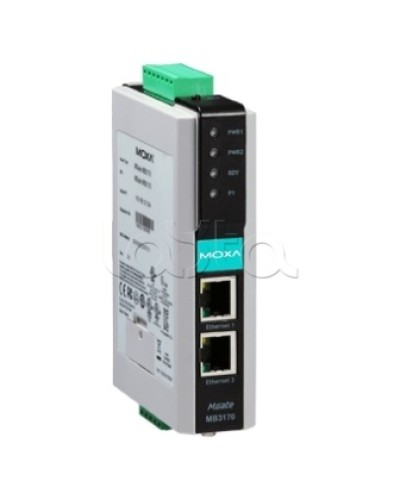 Преобразователь 1-портовый Modbus-RTU/ASCII (RS-232/422/485) в Modbus/TCP MGate MB3170I-T в Коврове Дополнительное оборудование для ОПС Pintop.ru