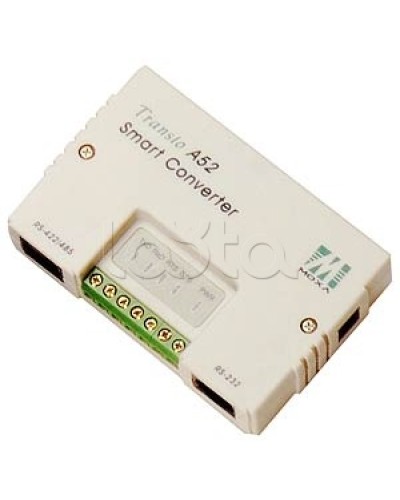 Преобразователь интерфейсов RS-232 в RS-422/485 с изоляцией 2 КВ Moxa A53/220VAC DB9 в Коврове Дополнительное оборудование для ОПС Pintop.ru