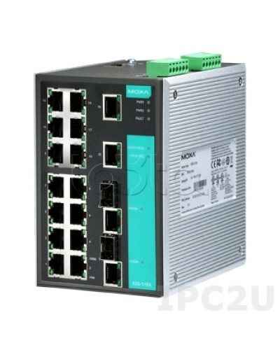 Коммутатор управляемый промышленный 18-портовыйMoxa EDS-518A в Коврове Коммутаторы Pintop.ru