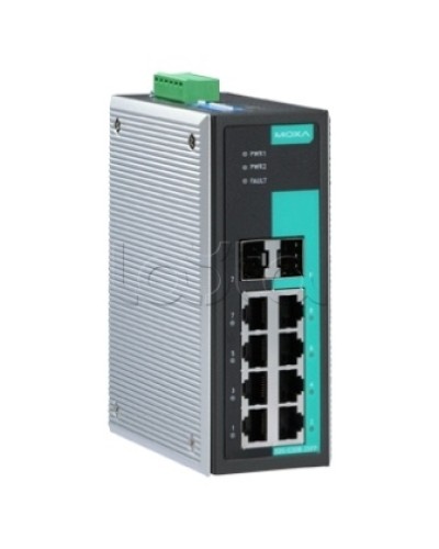 Коммутатор неуправляемый промышленный 6-портовый Moxa EDS-G308-2SFP-T в Коврове Коммутаторы Pintop.ru