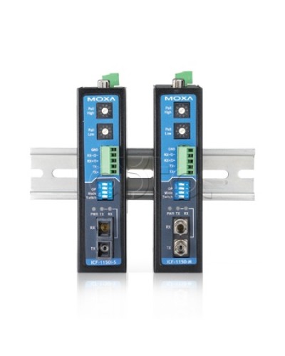 Конвертор RS-232/422/485 в оптику SC Moxa ICF-1150-S-SC в Коврове Дополнительное оборудование для ОПС Pintop.ru