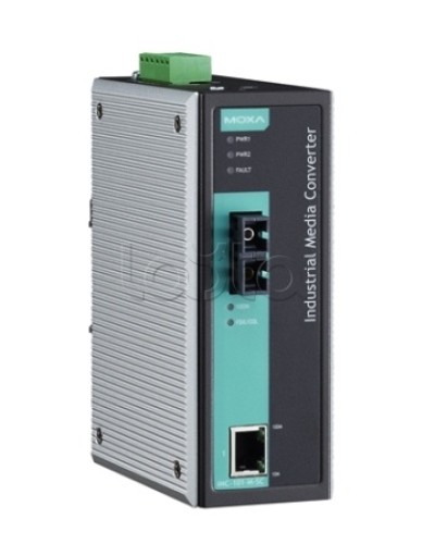 Медиаконвертер Ethernet 10/100BaseTX в 100BaseFX (SC) Moxa IMC-101-S-SC-T в Коврове Дополнительное оборудование для ОПС Pintop.ru