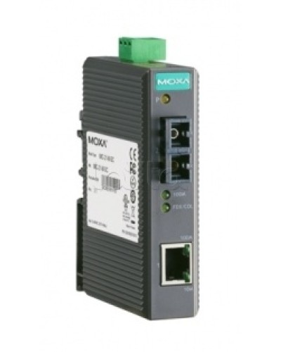 Медиаконвертер Ethernet 10/100BaseTX в 100BaseFX (SC) Moxa IMC-21-S-SC в Коврове Медиаконвертеры Pintop.ru