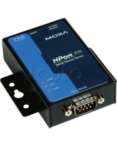 Сервер 1-портовый RS-232 в Ethernet Moxa NPort 5110-T в Коврове Дополнительное оборудование для ОПС Pintop.ru