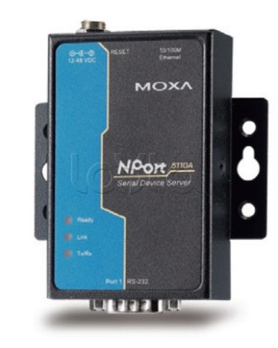 Сервер 1-портовый RS-232 в Ethernet Moxa NPort 5110A-T в Коврове Дополнительное оборудование для ОПС Pintop.ru