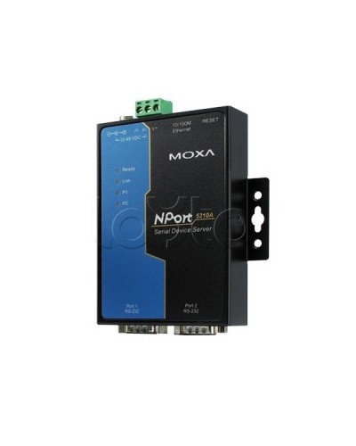 Сервер 2-портовый RS-232 в Ethernet Moxa NPort 5210A в Коврове Дополнительное оборудование для ОПС Pintop.ru