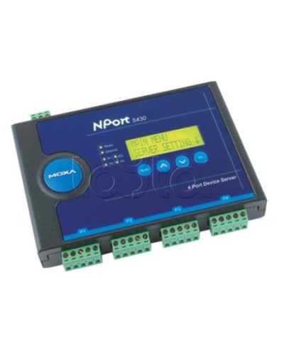 Сервер 4-портовый RS-422/485 в Ethernet Moxa NPort 5430I в Коврове Дополнительное оборудование для ОПС Pintop.ru