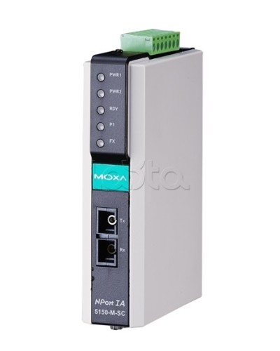 Сервер 1-портовый RS-232/422/485 в Ethernet Moxa NPort IA-5150-S-SC-T в Коврове Дополнительное оборудование для ОПС Pintop.ru