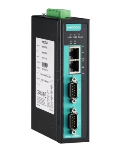 Сервер 2-портовый RS-232/422/485 в Ethernet Moxa NPort IA-5250A-T-IEX в Коврове Дополнительное оборудование для ОПС Pintop.ru