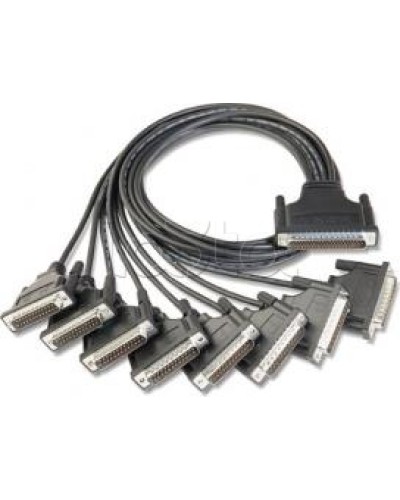 Кабель для 8-портовых плат ISA, PCI, Universal PCI Moxa Opt-8C (CBL-M62M25x8) в Коврове Дополнительное оборудование для ОПС Pintop.ru