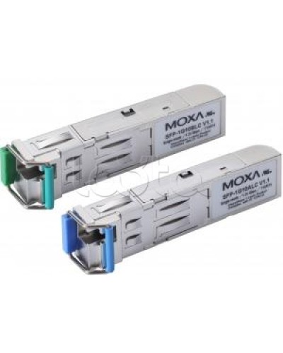 Трансивер-SFP одножильный (WDM) Moxa SFP-1G10BLC-T в Коврове Модули SFP/XFP/GBIC Pintop.ru