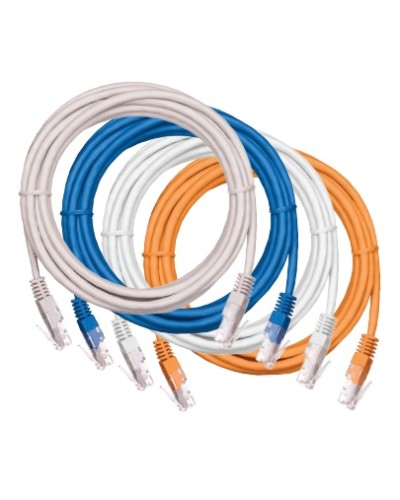 Шнур коммутационный NETLAN U/UTP 4 пары, Кат.5е (Класс D), 100МГц, 2хRJ45/8P8C, T568B, заливной, многожильный, BC (чистая медь), PVC нг(B), оранжевый, 1м, уп-ка 10шт. NETLAN EC-PC4UD55B-BC-PVC-010-OR-10 в Коврове Патчкорды (медные) Pintop.ru