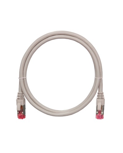 Шнур коммутационный 2хRJ45/8P8C S/FTP кат.6 (NMC-PC4SE55B-005-C-GY) NIKOMAX (0.5 м) в Коврове Патчкорды (медные) Pintop.ru