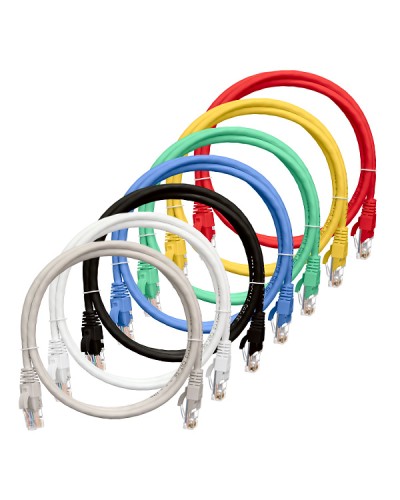 Шнур коммутационный 2хRJ45/8P8C U/UTP кат.5е (NMC-PC4UD55B-015-WT) NIKOMAX (1.5 м) в Коврове Патчкорды (медные) Pintop.ru