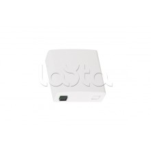 Оптическая розетка (кросс), укомплектованная на 1 порт SC/APC, SM 9/125 OS2, полный комплект NIKOMAX NMF-WO01SCAS2-CS-WT