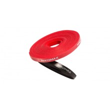 NIKOMAX (NMC-CTV05M-09-RL-BK) - Стяжка-липучка NIKOMAX нарезаемая, в рулоне 5м, ширина 9мм, черная