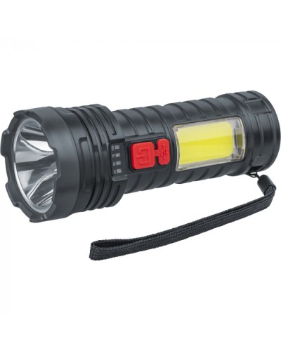 Фонарь Navigator 93 817 NPT-CP25-ACCU пласт.1LED,3Вт+1COB,3Вт li-ion 1,2Ач 5реж. в Коврове Светильники Pintop.ru