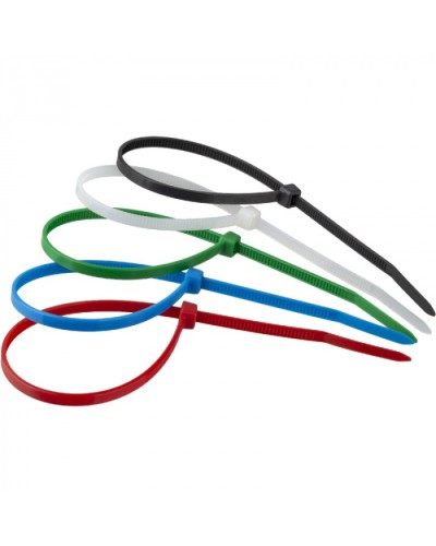 Хомуты Navigator 14 119 NCT-036-200-25-C цветные (25 шт/упак) в Коврове Стяжки-хомуты Pintop.ru