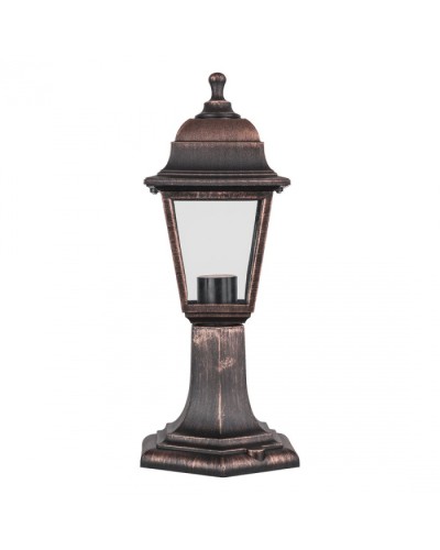 Светильник Navigator 80 470 NOF-PG31-003-IP44-E27 ( 4 грани черный под медь) в Коврове Светильники Pintop.ru