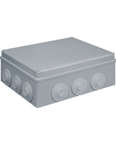 Коробка распаячная открытого монтажа Navigator 93 410 NSS-DB-240-190-90-12-GR в Коврове Распределительные коробки Pintop.ru