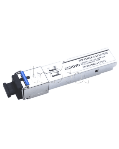 SFP Модуль OSNOVO SFP-S1SC12-G-1310-1550-I в Коврове Модули SFP/XFP/GBIC Pintop.ru