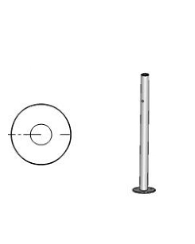 Стойка ограждения с отверстием под фиксатор односторонняя справа Oxgard Стойка ограждения односторонняя с отверстием под фиксатор справа (ВЗР 1996.09.22) в Коврове Ограждения Pintop.ru