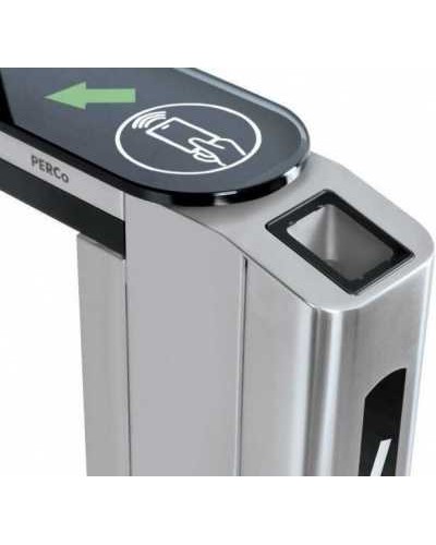 Передняя панель скоростного прохода PERCo-ST-01 со встроенным сканером штрихкода PERCo-FP01Q.1 в Коврове Ограждения Pintop.ru