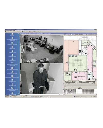 ПО Модуль Центральный пост PERCo-SM13 в Коврове Сетевая СКУД Perco Pintop.ru