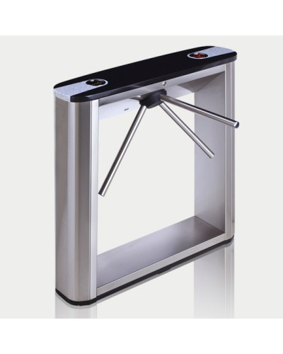 Турникет тумбовый электромеханический с планками антипаника, черной крышкой PERCo-TTD-03.1G (планки антипаника, черная крышка) в Коврове Турникеты Pintop.ru