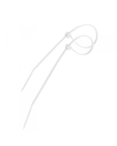 Стяжка 150х3 мм нейлоновая белый (100шт/уп) PROCONNECT 57-0150 в Коврове Стяжки-хомуты Pintop.ru