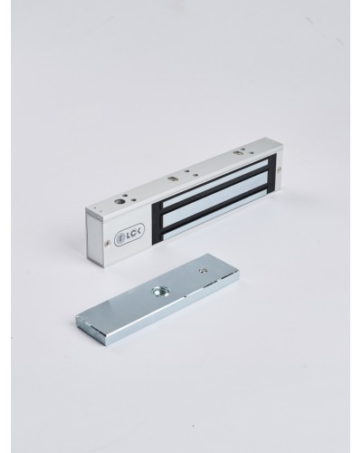 R-Lock RL-EM280-L0S - Электромагнитный замкок, 280кг, DC12/24B, цвет серебристый сатинированный алюминий RAL 7047 в Коврове Электромагнитные замки Pintop.ru