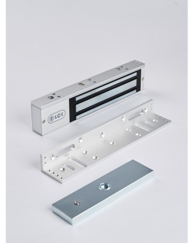 R-Lock RL-EML280-L0S - Электромагнитный замкок, 280кг, DC12/24B, цвет серебристый сатинированный алюминий RAL 7047 в Коврове Электромагнитные замки Pintop.ru