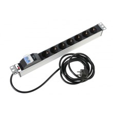 Блок силовых розеток 19" Rem-16 REM R-16-7S-A-440-3