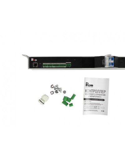 Блок силовых розеток с контроллером REM R-MC1-32-4x3C13-2x2C19-A-1420-K в Коврове Блоки розеток Pintop.ru