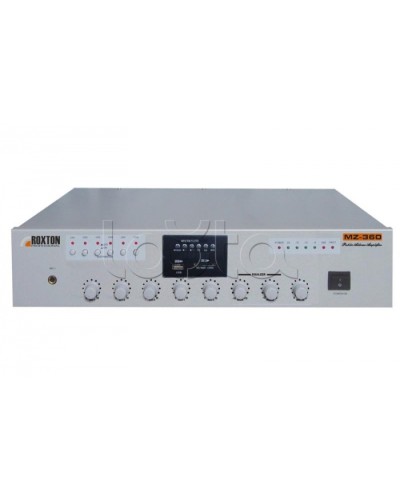 Микшер-усилитель ROXTON MZ-360 в Коврове Система оповещения и трансляции Roxton Pintop.ru