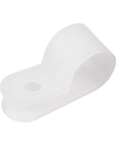 Кабельная скоба под винт 9 мм, белая, упаковка 50 шт. Rexant (07-4409) в Коврове Держатели, клипсы, скобы Pintop.ru