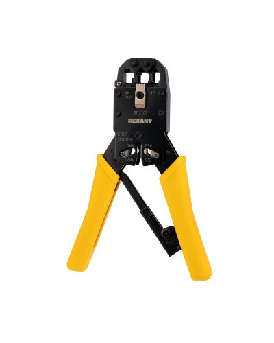 Кримпер для обжима 10P10C / 8P8C / 6P6C / 4P4C (HT-200R) (TL-200R) REXANT (12-3442) в Коврове Монтажные материалы Pintop.ru