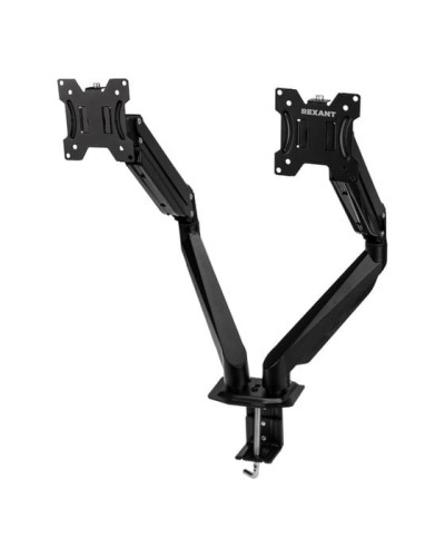 Кронштейн для двух мониторов 13-32, настольный с газлифтом, серия PROFI REXANT 38-0357 в Коврове Системы видеонаблюдения Pintop.ru