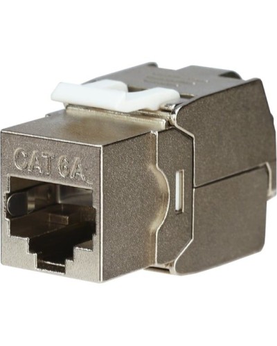 Модуль Keystone, Jack RJ-45(8P8C), FTP экранированный, CAT 6A, тип 180 град., самозажимной REXANT PRO 02-0361 в Коврове Модули Keystone Pintop.ru