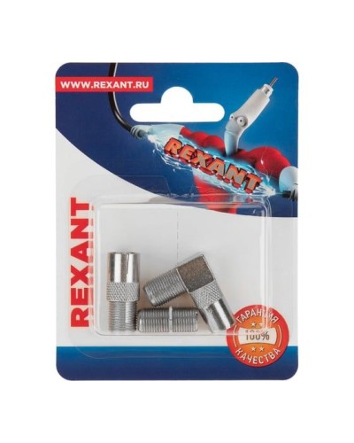 Набор антенных переходников для подключения ТВ REXANT 06-0041-A в Коврове Проходные адаптеры Pintop.ru