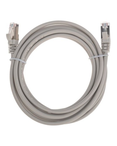 Патч-корд F/UTP, CAT 5e, RJ45-RJ45, 26AWG, LSZH, серый, 3м REXANT 02-0110-3 в Коврове Патчкорды (медные) Pintop.ru