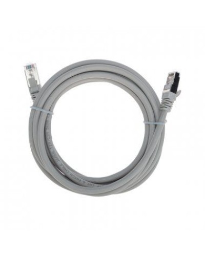 Патч-корд F/UTP, CAT 6, RJ45-RJ45, 26AWG, LSZH, серый, 3м REXANT 02-0210-3 в Коврове Патчкорды (медные) Pintop.ru