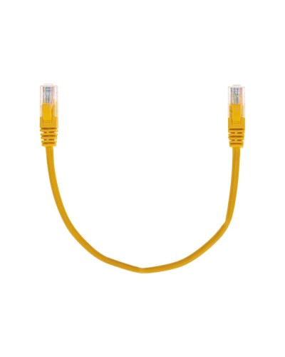Патч-корд U/UTP, CAT 5e, RJ45-RJ45, 26AWG, LSZH, желтый, 0,3м REXANT 02-0105-03 в Коврове Патчкорды (медные) Pintop.ru