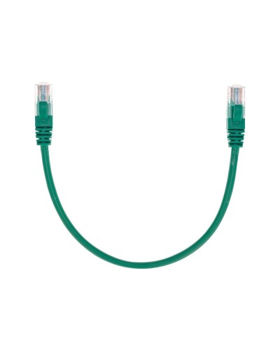 Патч-корд U/UTP, CAT 5e, RJ45-RJ45, 26AWG, LSZH, зеленый, 0,3м REXANT 02-0106-03 в Коврове Патчкорды (медные) Pintop.ru