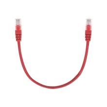 Патч-корд U/UTP, CAT 5e, RJ45-RJ45, 26AWG, LSZH, красный, 0,3м REXANT 02-0103-03