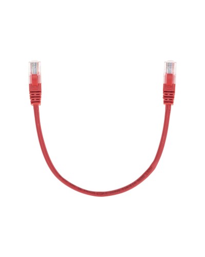 Патч-корд U/UTP, CAT 5e, RJ45-RJ45, 26AWG, LSZH, красный, 0,3м REXANT 02-0103-03 в Коврове Патчкорды (медные) Pintop.ru