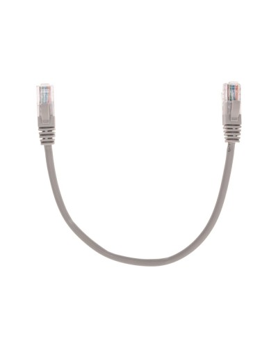 Патч-корд U/UTP, CAT 5e, RJ45-RJ45, 26AWG, LSZH, серый, 0,3м REXANT 02-0100-03 в Коврове Патчкорды (медные) Pintop.ru