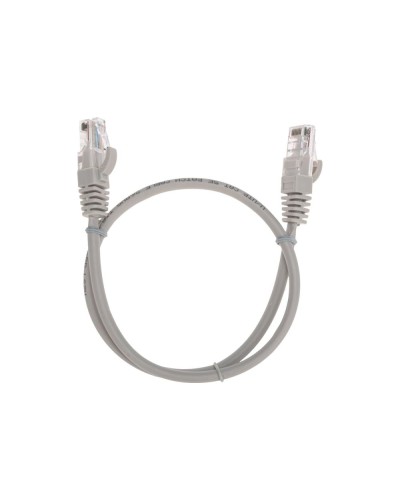 Патч-корд U/UTP, CAT 5e, RJ45-RJ45, 26AWG, LSZH, серый, 0,5м REXANT 02-0100-05 в Коврове Патчкорды (медные) Pintop.ru