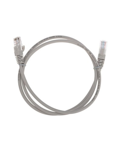 Патч-корд U/UTP, CAT 5e, RJ45-RJ45, 26AWG, LSZH, серый, 1м REXANT 02-0100-1 в Коврове Патчкорды (медные) Pintop.ru